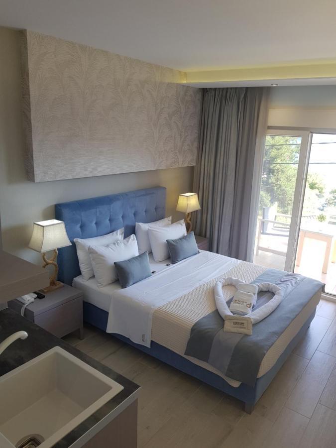 Apartmán Deluxe Dina Skala Potamia  Exteriér fotografie