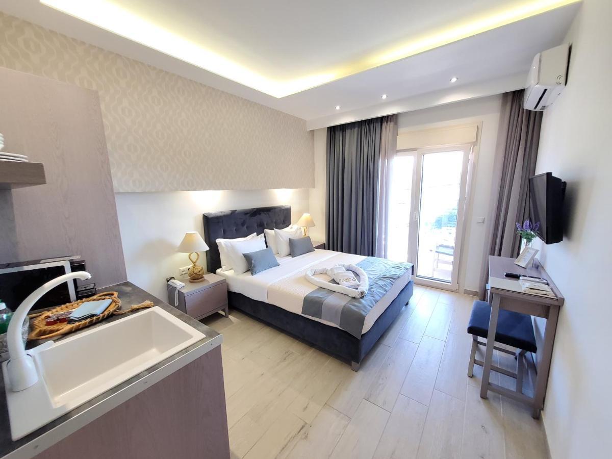 Apartmán Deluxe Dina Skala Potamia  Exteriér fotografie