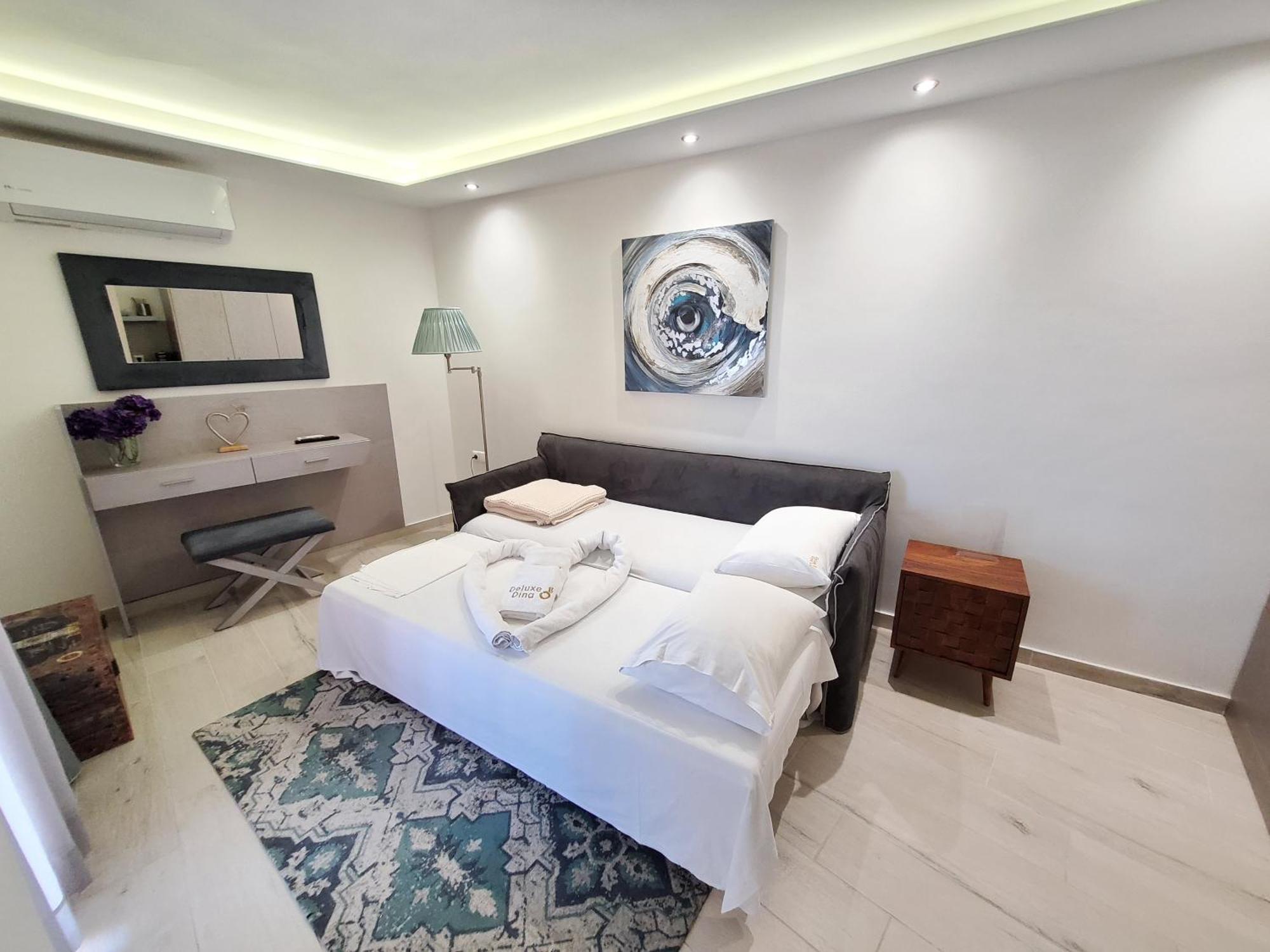 Apartmán Deluxe Dina Skala Potamia  Exteriér fotografie