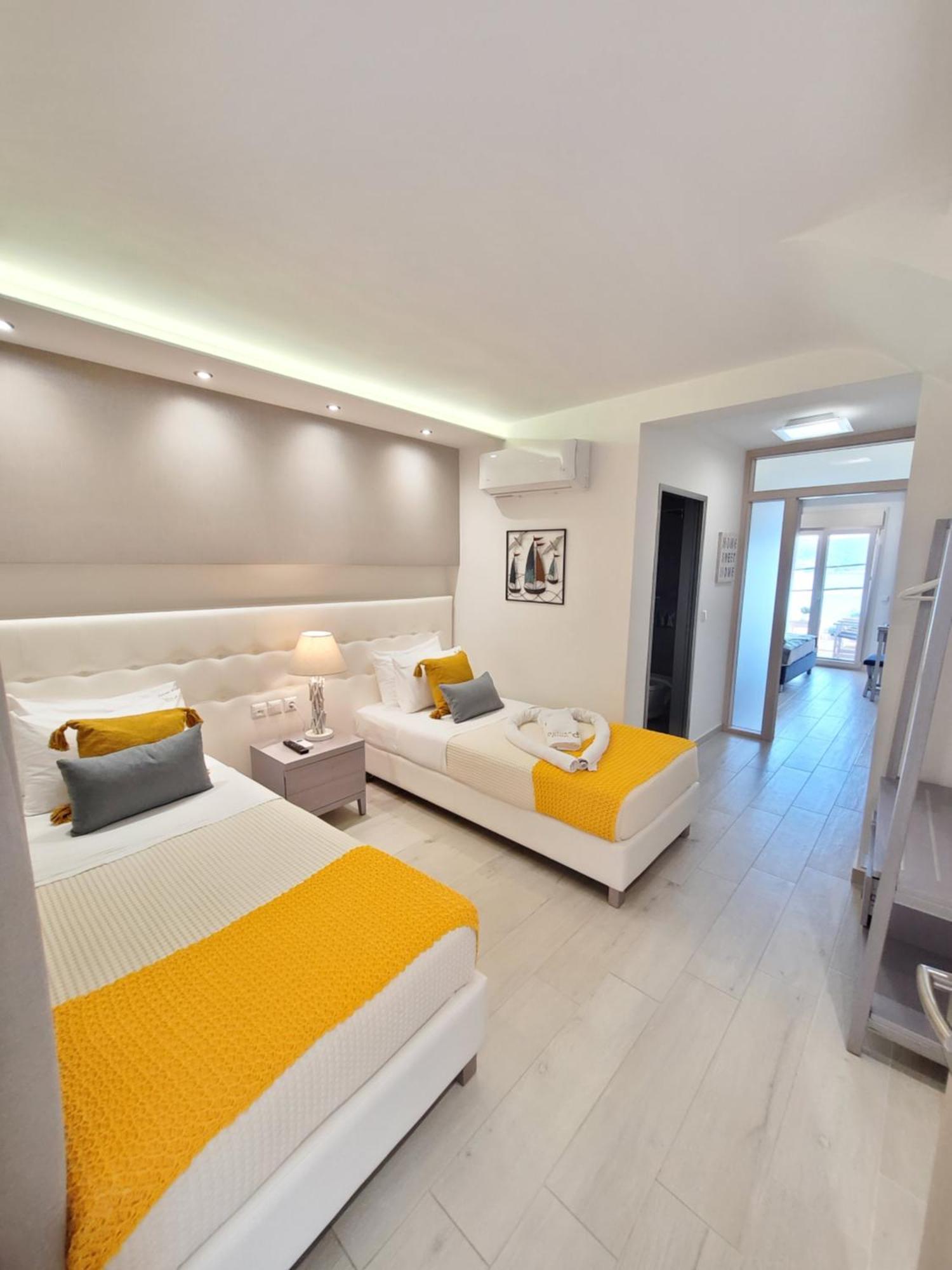 Apartmán Deluxe Dina Skala Potamia  Exteriér fotografie
