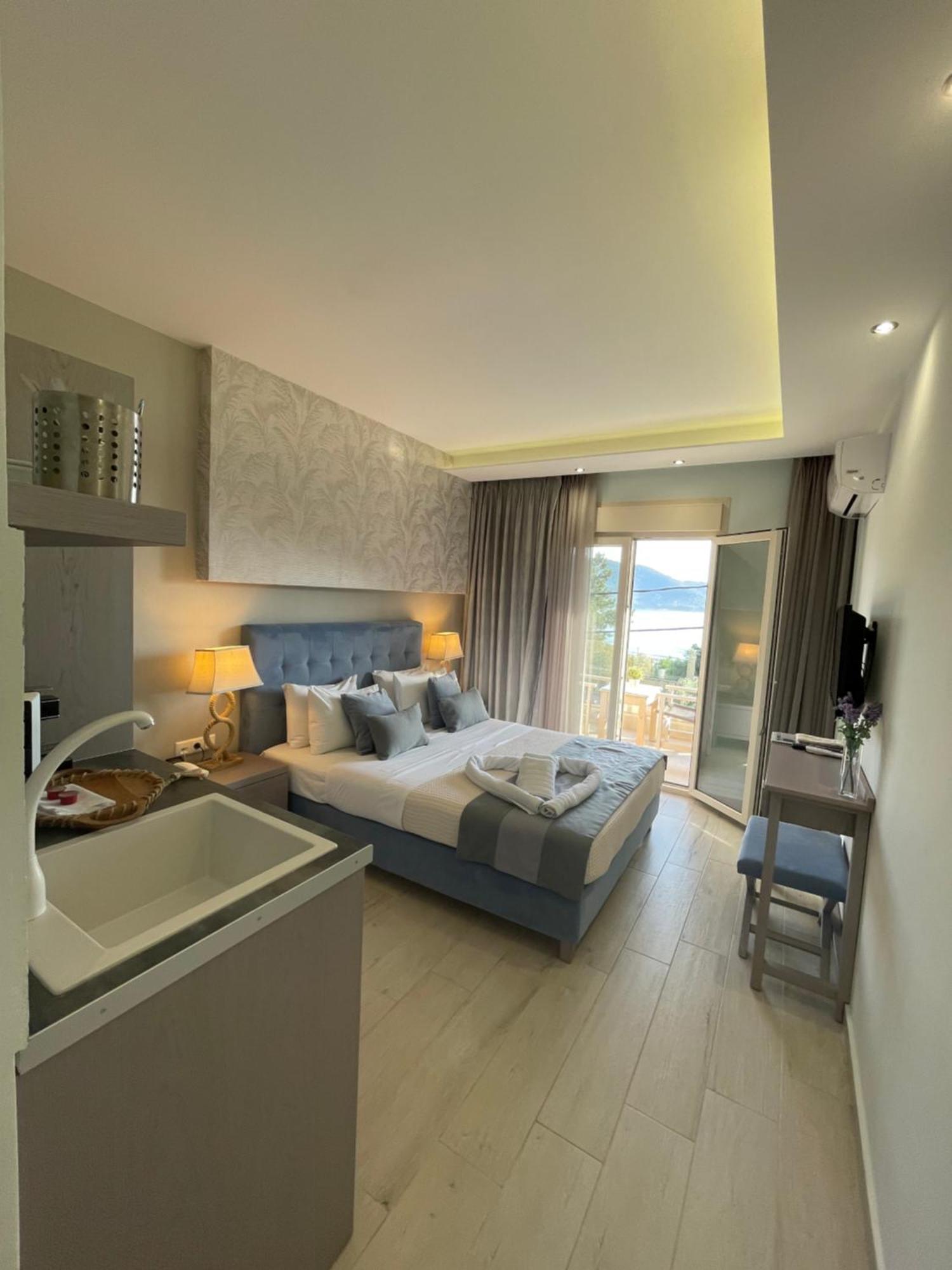 Apartmán Deluxe Dina Skala Potamia  Exteriér fotografie