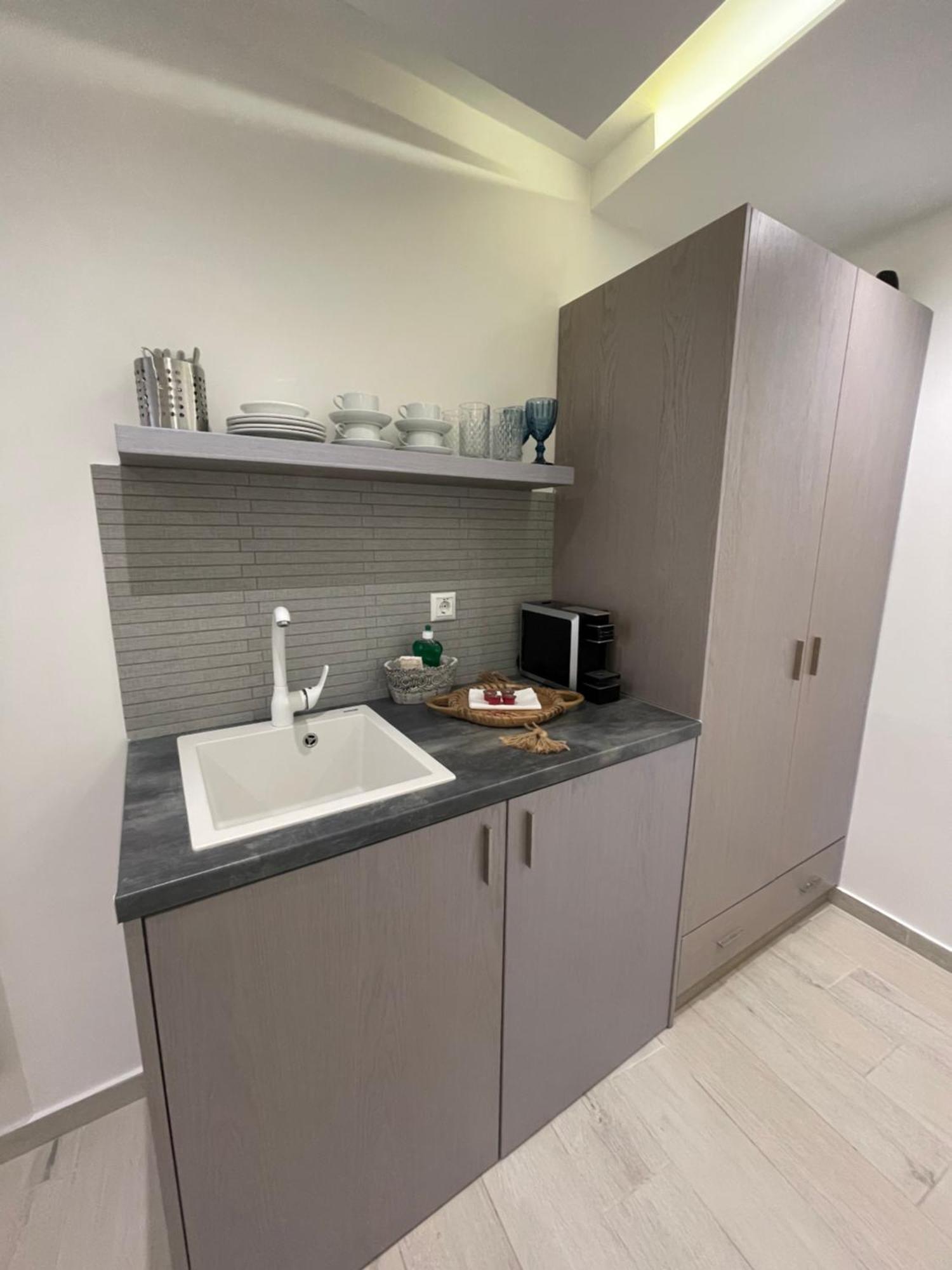 Apartmán Deluxe Dina Skala Potamia  Exteriér fotografie