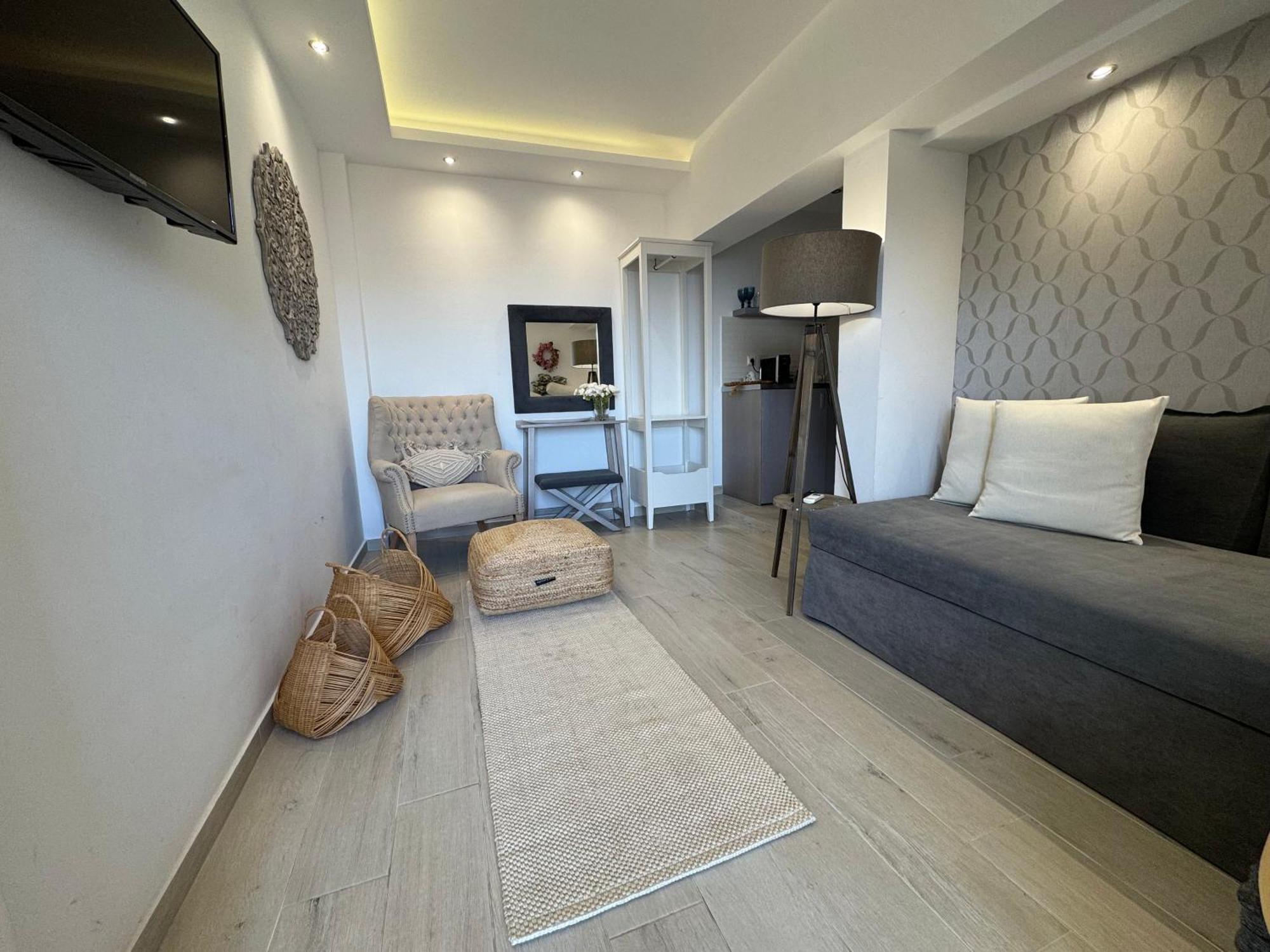 Apartmán Deluxe Dina Skala Potamia  Exteriér fotografie
